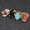 Coin Purse Retro Vintage Flower Wallet Solid Color Credit Card case Wallet Package Card Holder Lady Wallet Clutch Bags GWE11809