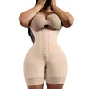 女性のシェイパーブロイフター圧縮衣服フロントクロージャーおなかのコントロール脂肪吸引後ヒップリフターフック - 魅力的な曲線