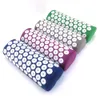 Back Massager Massager Cushion Massage Yoga Mat Acupressure Relieve Pain Stress Back Body Pain Spike Mat Acupuncture Mat and Pillow Set 230310