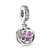 Pandora S925 Sterling Silver Glittering Infinite Heart Star Suspension Charm Bead is geschikt voor Bracelet Des Mode -sieraden