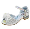 The latest little girl shoes glass slipper soft sole slippers a variety of styles to choose from support custom logo