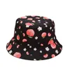 Wide Brim Hats Fruit Peh Doppelseitige Fisherman Cap Frühling und Sommer Outdoor-Sonnenschutz Damen Cap Bucket Hat Men P230311