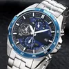 EFR-556 mrożony zegarek Sports Casual Men's Calendar Quartz Watch Wszystkie funkcje mogą być obsługiwane 3053