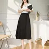 Skirts Pengpious Fashion Women Mini Skirt Pleated High Waist Spring Summer Lady