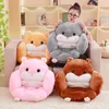 Cushion/Decorative Pillow Hamster Cushion Back Office Chair Cushion Sofa Pillow Cushion Home Decoration Tatami Cute Cushion Lumbar Support Children's Gift 230311