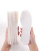 Shoe Parts Accessories 10 PairsPack Disposable Insoles Nature Wood Pulp Men and Women Thin Breathable Sweat Soft Comfortable Pad 230311