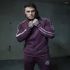 Erkek Hoodies 2023 Spor Salonu Giysileri Vücut Geliştirme Sweatshirt Sıcak Giysiler Fermuar Geleneksel Pamuklu Sweatshirt Kazak