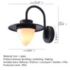 Utomhusvägglampor Outela Lamp Classical Sconces Lätt vattentät IP65 Hem LED för Porch Villa