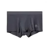 Underbyxor män underkläder boxare modal andningsbara bekväma manliga trosor cueca tanga boxare shorts calzoncillo