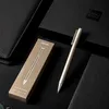 Xiaomi Deli Metal Sign Pen Ballpen SINGILING 0.5mm Gel Premec Smooth Switzerland Refill Black Ink Office School Writing