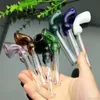 Smoking Pipes The latest color curved dolphin printed glass pipe Great Pyrex Glass