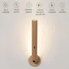 Wall Lamps USB Rechargeable LED Sconce Mounted Lamp With 360°Rotate Magnetic Ball Light Reading For Bedside Bedroom