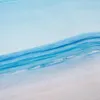 Mattor 2x Blue Ocean Starfish Conch Shell Holiday Beach landskap Tryck Polyester Rubber Anti-Scid Badrummattor Mattor 40x120cm