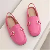 Designer kids Sandal Chain Fashion Boy Girls Leather Shoes Slip-on Slipper Toddler Baby Flats Shoe Children's Sneakers