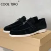 Robe chaussures été marche femmes plat daim métal serrure gland hommes mocassins semelle souple mocassin décontracté bonnet en cuir véritable 230311