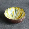 Bowls Handmade Beautiful Vintage Painted Storage Round Candy Compact For Kids