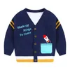 Cardigan Autunno Vneck Toddler Magile Rocket Top Kids Knitting Single Sfreted Boys S 230310