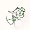 Wedding Rings Est Delicate Silver Jewelry Tree Shaped Ring Fashion Design Women High Quality 925 Sterling Bague