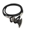 Braccialetto gotico Perun Axe Charm Brazalete Vikingo Svarog Amuleto Stella della Russia Vikingos Simbolo Bracciale vichingo