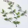 Decoratieve bloemen Simulatie Plastic plant eucalyptus laat diy wandhangende kunstmatige bloemkrans handicrafts accessoires Kerstmis