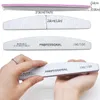 Файлы ногтей 5025 PCSpack Professional Fashable Nail Files от 100-180 Half Moon Song Sindpare Прочные файлы для ногтей инструменты Manicure Supplies 230310