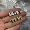 Joyas de diseñador Pendientes de mujer Pendientes de letras B de marca con forma única Colgante con logotipo Pendientes de araña brillantes que no se desvanecen BBE2 --08