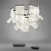 Chandeliers Duplex Staircase LED Pendant Lights High Quality Acrylic Shade Nordic Modern Fashion El Lobby Villa Art Deco Lighting Fixture