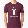 メンズTシャツ卒業ゲームヒップホップTシャツコットンTシャツメンズTシャツ卒業生卒業生