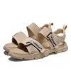 Sandalias Hombre Zapato Cuero Montaña Para Playa Hombre Sandalias 39 Suela Zapatillas De Verano Tamaño Para S Vestido De Goma Cuero Masculino En Hombres