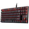 N K590 Wired/Wireless Mechanical Gaming Keyboard Lopact Low Profile 87 Key Qual