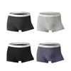 Underpants Men's Underwear Modal Large Size Boxer Shorts Seamless Breathable Ultra-fine Sexy Comfortable