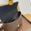 Bolso de diseñador Bolso con correa para mujer Bolso bandolera de cuero superior Bolso de lujo Bolso de flores clásico Bolso de cuerpo oblicuo de marca Bolso de moda Bolso de muñeca