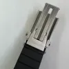 Ceramic bezel Luminous Mens Watch Automatic Movement Sapphire glass Rubber Strap Black 42MM Folding buckle Wristwatch