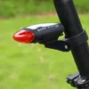 Luci per bici Luce di rilevamento intelligente per bicicletta a energia solare Freno automatico posteriore impermeabile per NOV99