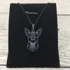 Pendentif Colliers Chihuahua Collier Trendy Style Femmes Pet Bijoux Mode Animal Chien