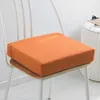 Cushion/Decorative Pillow Memory Foam Cushion Square Sponge Seat Mat Solid Color Non-Slip Seat Cushion Chair Back Cushion Dual-Use Soft Protect Hips Mats 230311