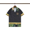 Heren casual shirts shirt met korte mouwen Strandstijl stiksels kleurrijk klassiek zakelijk T-shirt knop revers Slim fit kwaliteitsoverhemden zomervakantie plus maat #024