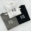 Hochwertige FOG-Herren-T-Shirts, Designer-Kurzarm-T-Shirt mit Rundhalsausschnitt, modisches 3M-reflektierendes Dazzle-FG-Alphabet-Druck-T-Shirt, lockere Herren-Damen-T-Shirts S-5XL