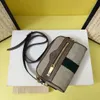 Luxury Designer Bag Ophidia Double Letter G Mini Vintage Plånböcker med rem nyckelring inuti fästen till Big Bag Ladies Cross Body Påsar