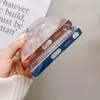 Magnetische Galvanik plattierte transparente Handyhülle für Samsung Galaxy S20 S21 S22 S23 Plus Ultra