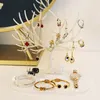 Boîtes à bijoux Cerf Bijoux Présentoir Boucles d'oreilles Colliers Bagues Bracelets Plateau Arbre De Stockage Vitrine Racks Organisateur femmes Make Up Holder 230310