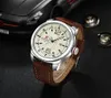 Wristwatches Selling Fashion MEN'S Watch Leather Belt Quartz Waterproof Calendar