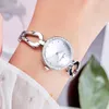 Wristwatches Fashion Rhinestone Bracelet Wristwatch Women Watch Small Quartz Diamond For Montre FemmeWristwatches WristwatchesWristwatches W