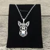 Pendentif Colliers Chihuahua Collier Trendy Style Femmes Pet Bijoux Mode Animal Chien
