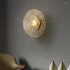 مصباح الجدار ما بعد الحداثة النحاسية ضوء غرفة المعيشة الإبداعية الفاخرة الخلفية