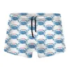 Shorts masculinos homens de verão nando tronco de garoto maiô de caranguejo de caranguejo abstrato de caran