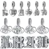 Prata 925 Fit Pandora Original Charms DIY Pingente Feminino Pulseiras Contas Plata De Ley 925