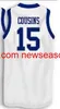 Vintage #15 Kentucky Wildcats Demarcus Cousins ​​Basketball Jersey Custom Any Name Number Jersey