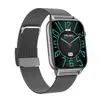 Yezhou HD11 Trådlös laddning Ultra Smart Watch med HD-skärmbetalning NFC Svar Telefonarbetet Hälsa Multifunktionellt armband