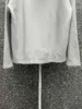 Hoodies voor dames sweatshirts unisex beroemde oversized pure katoenen hoge kwaliteit originele uiteinde losse luxe gebroken gaten ontwerpperk 230311